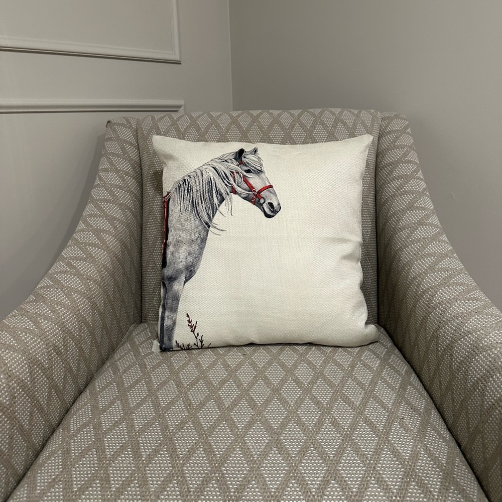 Horse Throw Pillow
